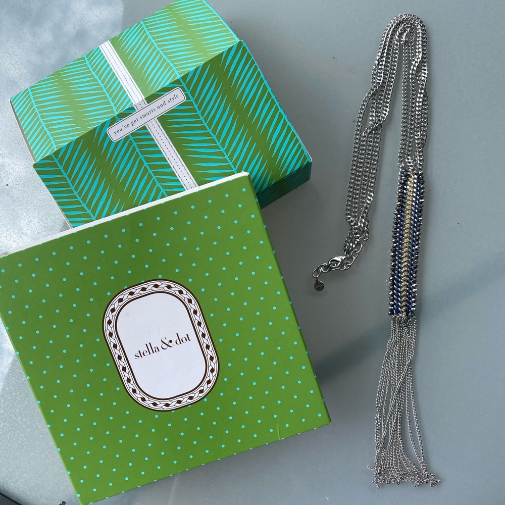 Stella & Dot Tessa Fringe Necklace